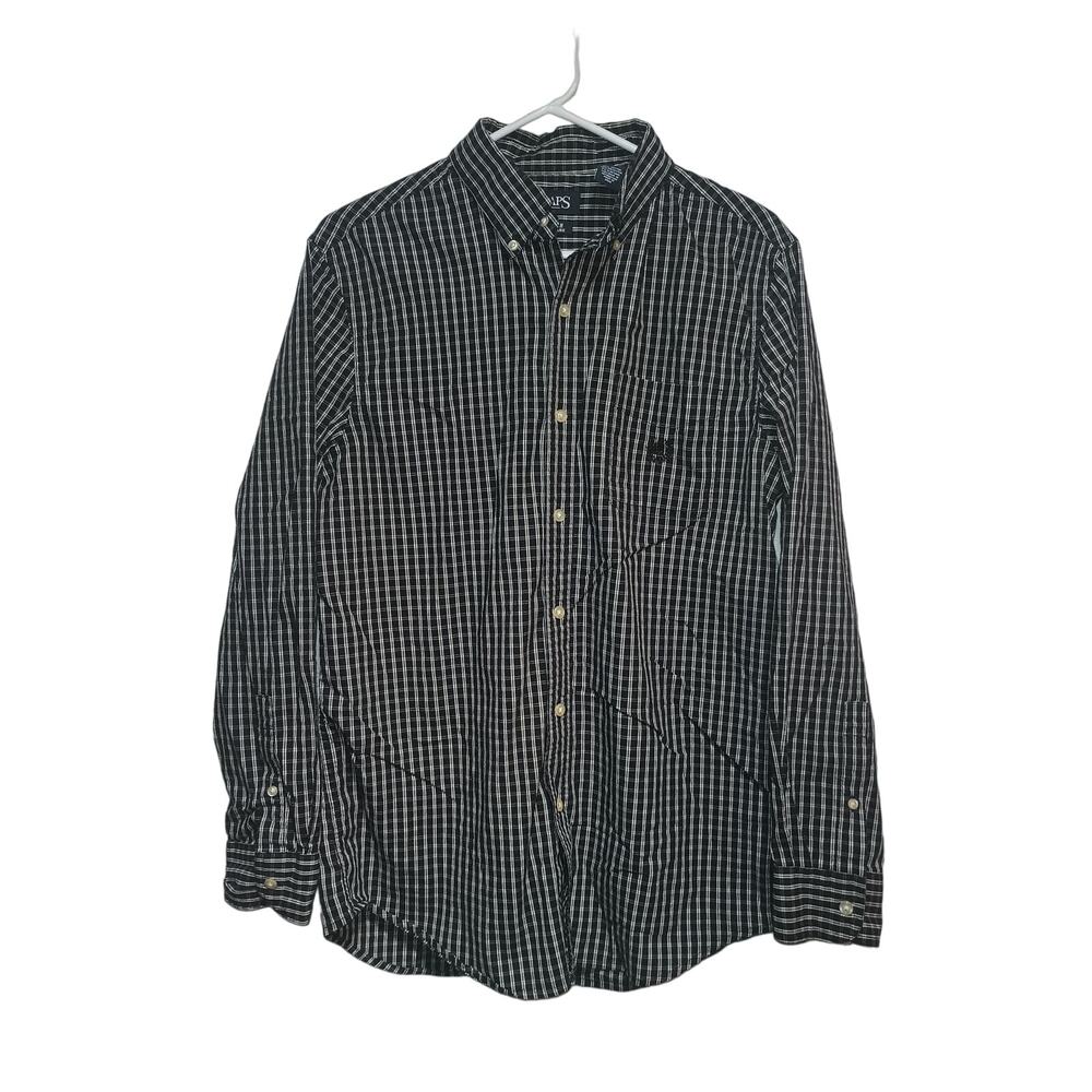Chaps Men's Button Up Shirt Size Medium